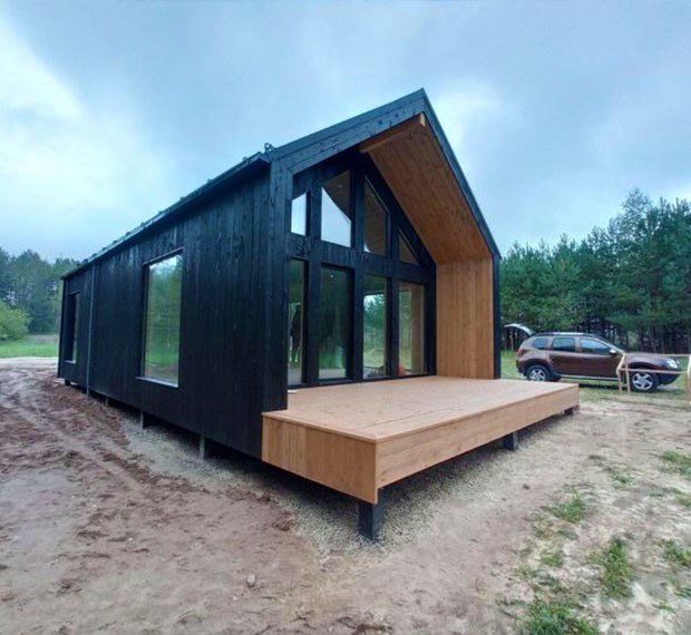 Монтаж винтовых свай для дома 6х9 в Зоринске